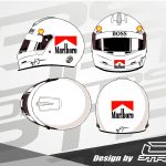 Adhesivos para casco Marlboro Design