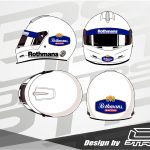 Adhesivos para casco Rothmans Design