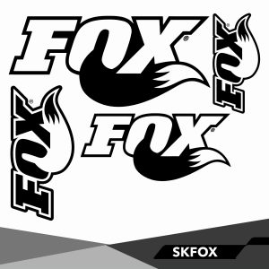 Stickers Kit Fox